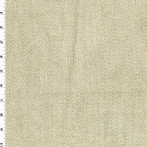 1 3/4 YD PC-Whipped Pastry Beige Textured Chenille Dobby Decor Fabric