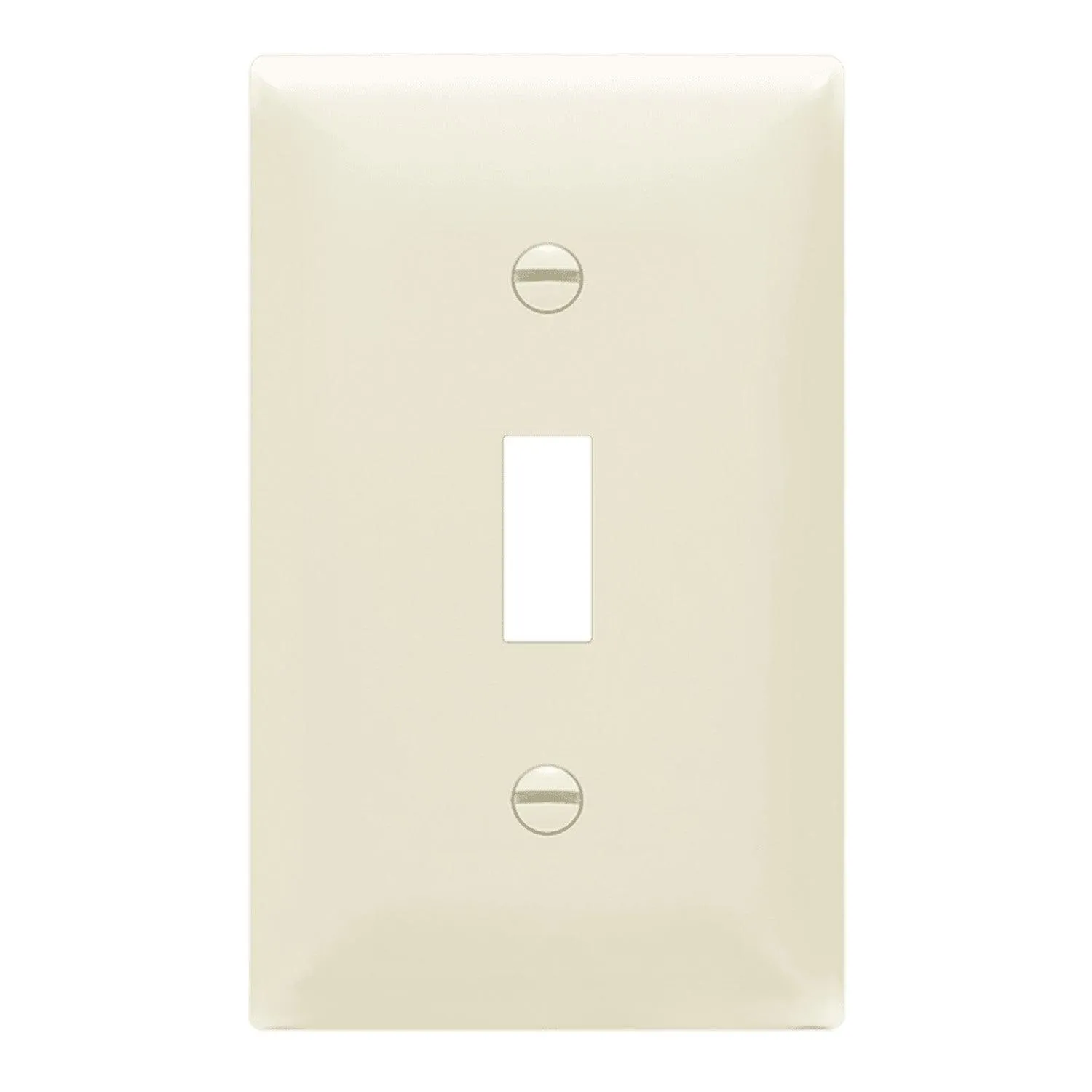 1-Gang Toggle Wall Plate Light Almond