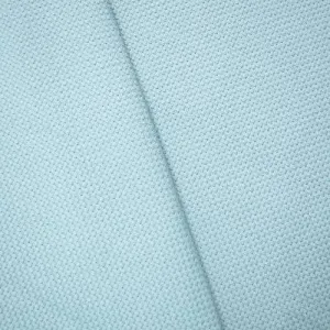 3 7/8 YD PC - Breezy Blue Cotton Basket Dobby Home Decorating Fabric