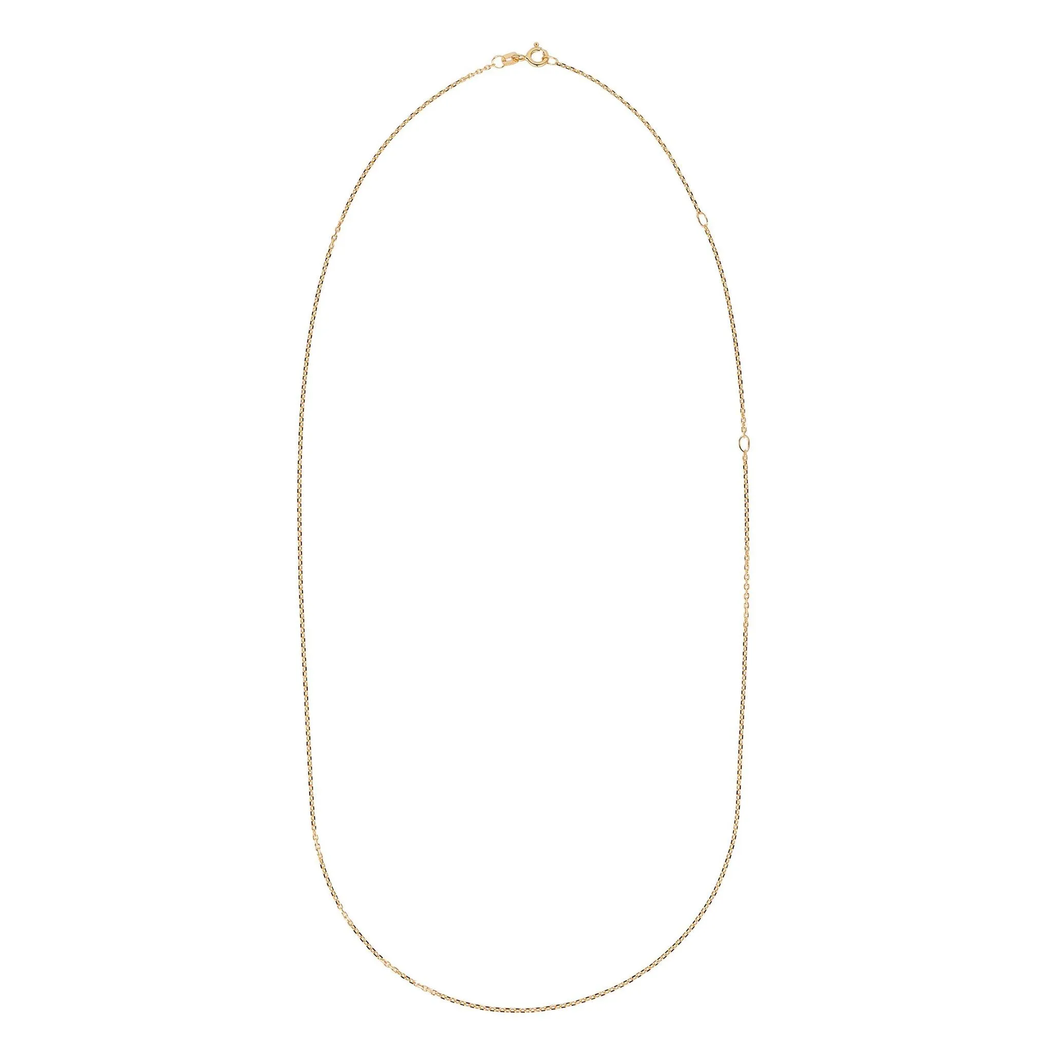 9kt Gold 20" Anchor Chain Necklace