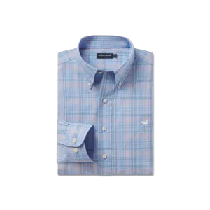 Aiken Windowpane Wrinkle Free Dress Shirt