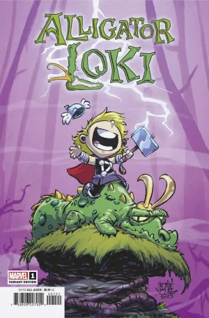 Alligator Loki #1 Skottie Young Variant