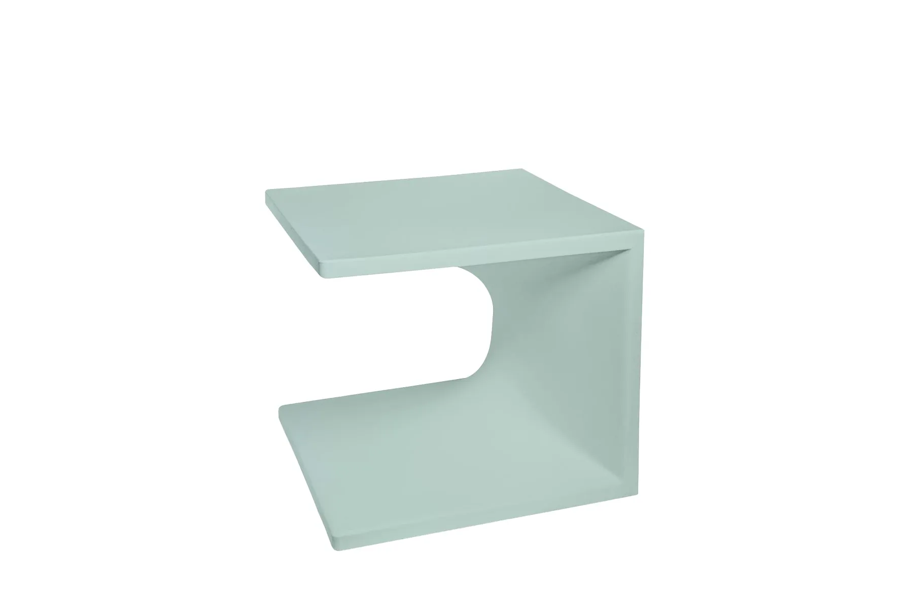 Aqua Side Table