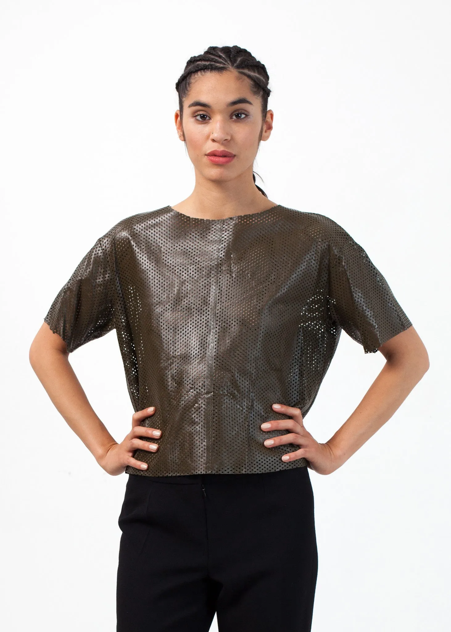 Auralias Leather Top -UEB