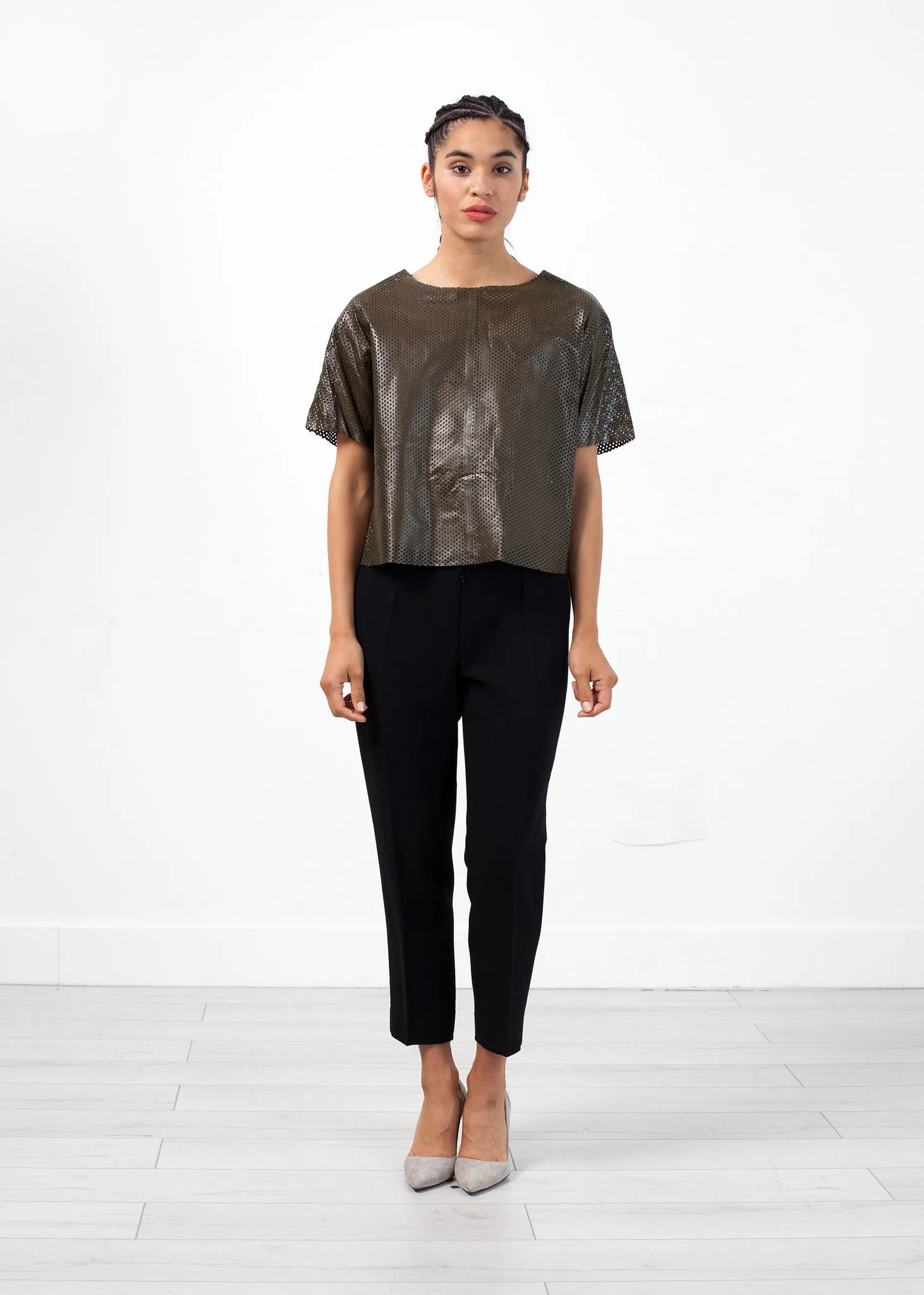 Auralias Leather Top -UEB