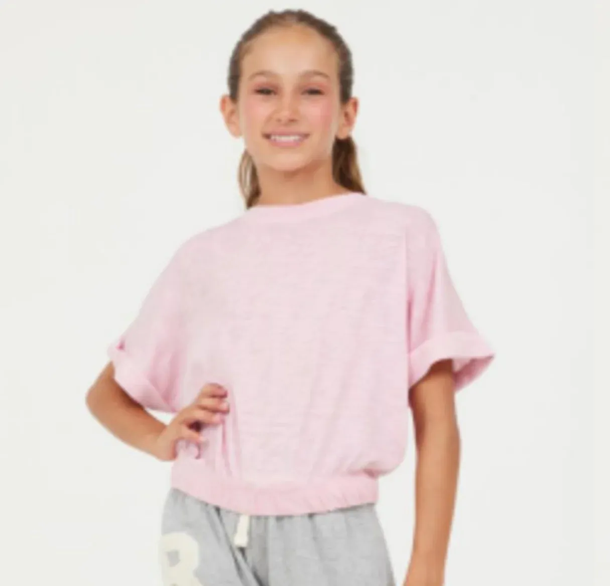 Blossom Pink Dolman Tee