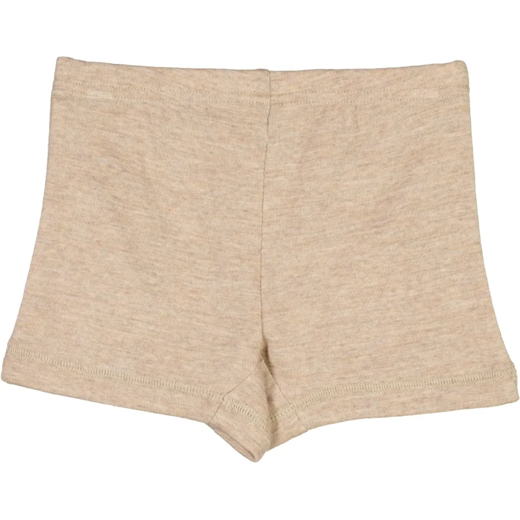 Boys Wool Tights - khaki melange