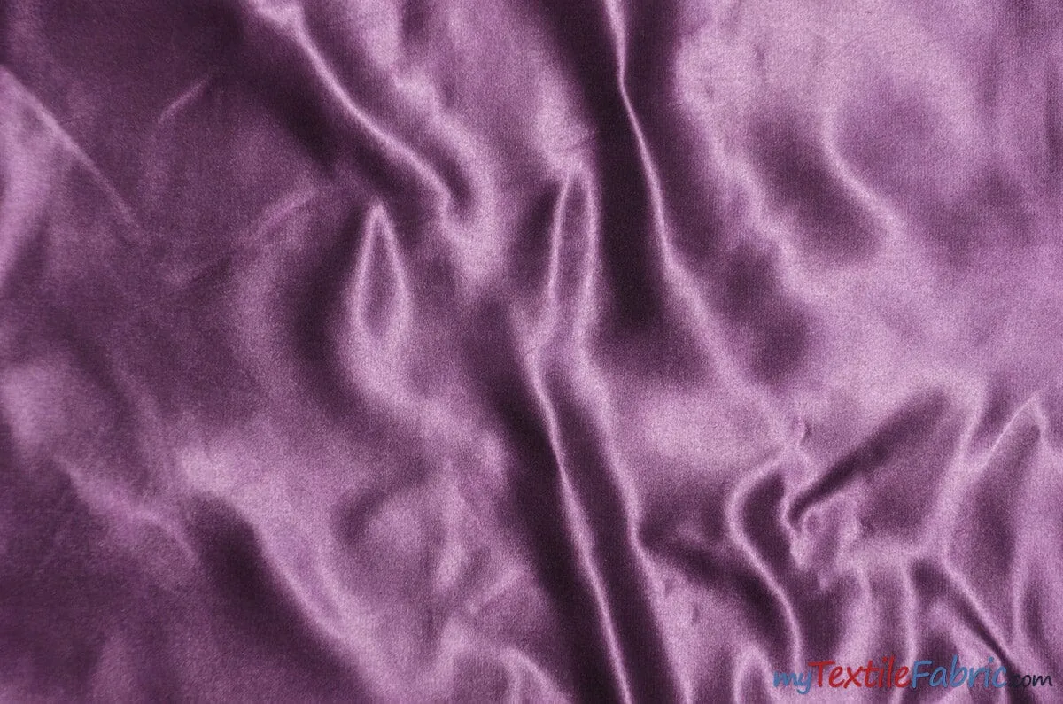 Bridal Satin Fabric - Shiny Bridal Satin - 60&#34; Wide - Sample Swatch