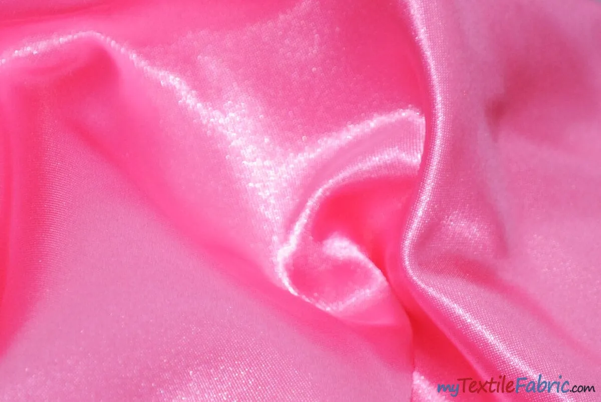 Bridal Satin Fabric - Shiny Bridal Satin - 60&#34; Wide - Sample Swatch