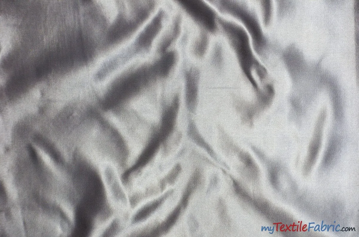 Bridal Satin Fabric - Shiny Bridal Satin - 60&#34; Wide - Sample Swatch