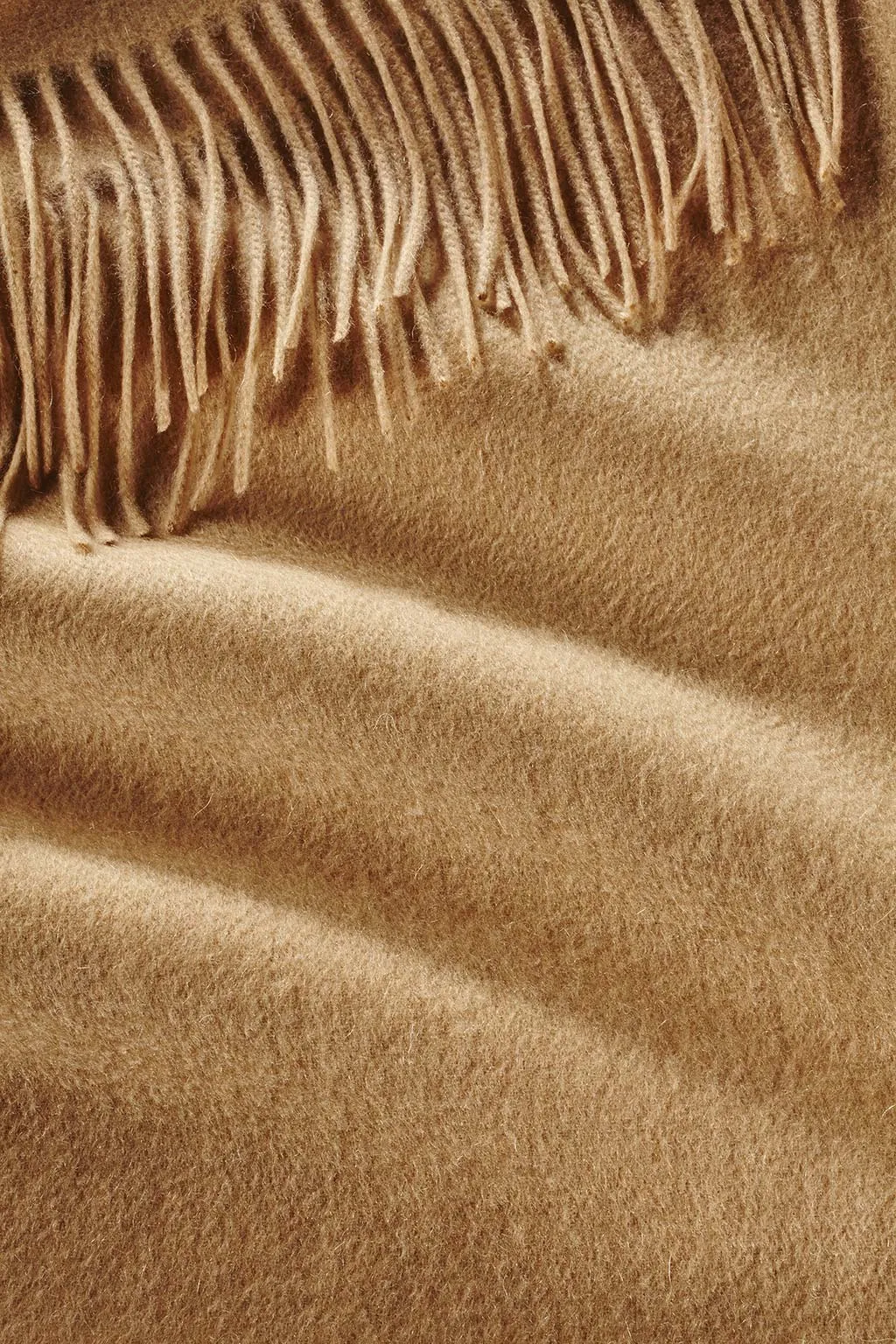 Cashmere Stole - Camel