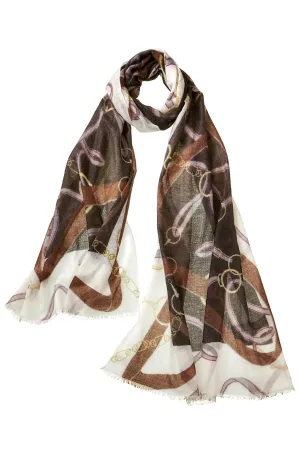 Cavallo Scarf - Espresso