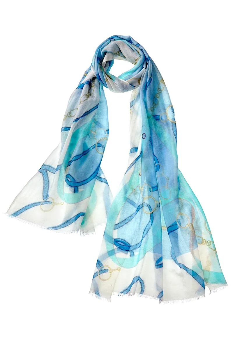 Cavallo Scarf - Turquoise