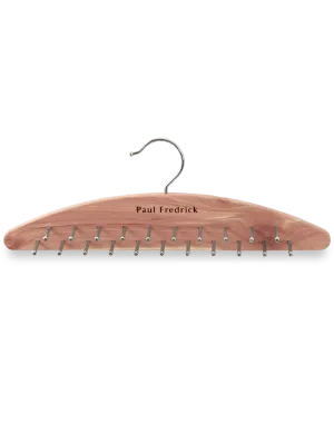 Cedar Tie Organizer Hanger - Cedar