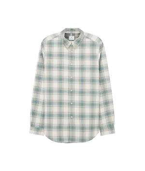 Check Double Pocket Shirt - Green