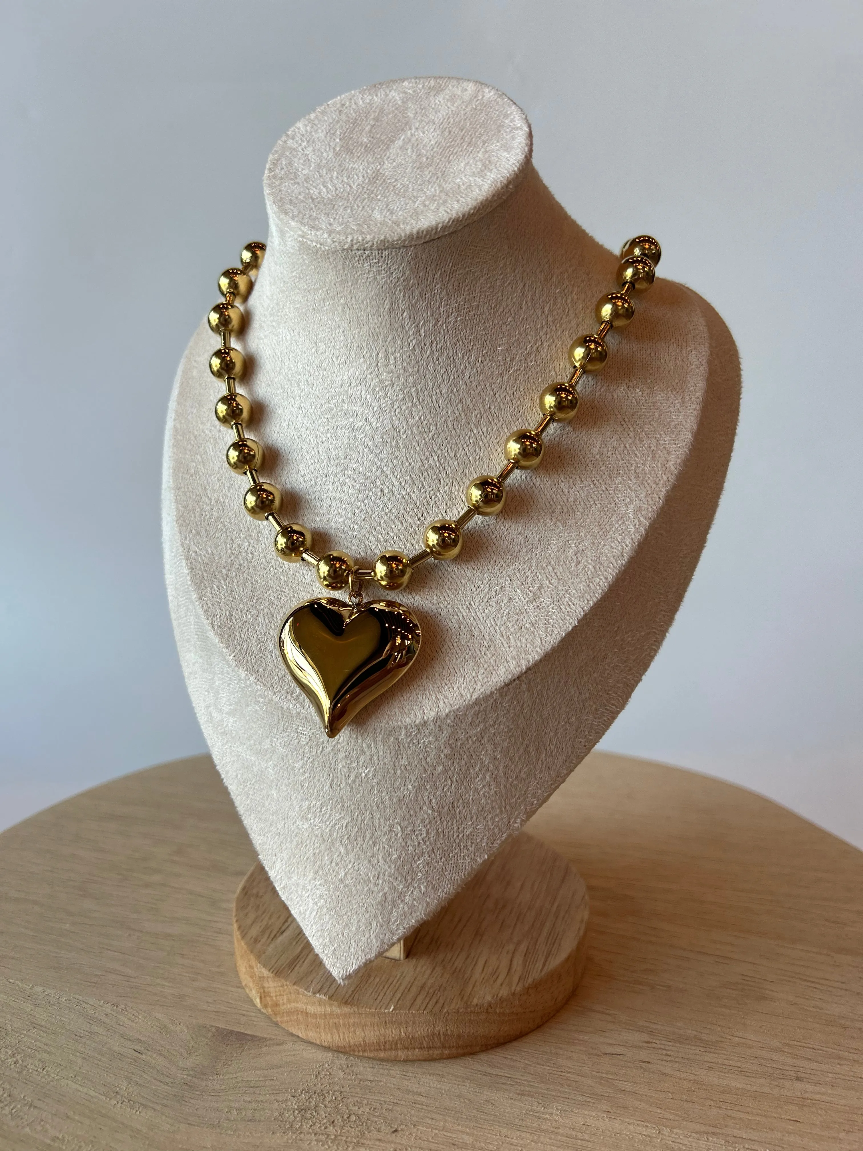 Chunky Heart Necklace