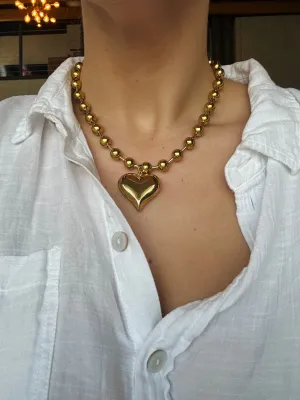 Chunky Heart Necklace