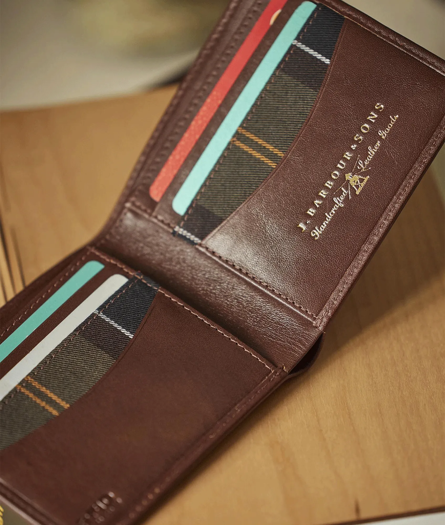 Colwell Leather Billfold Wallet - Brown