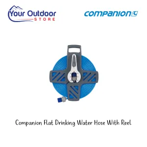 Companion Flat Drinking Water Hose With Reel