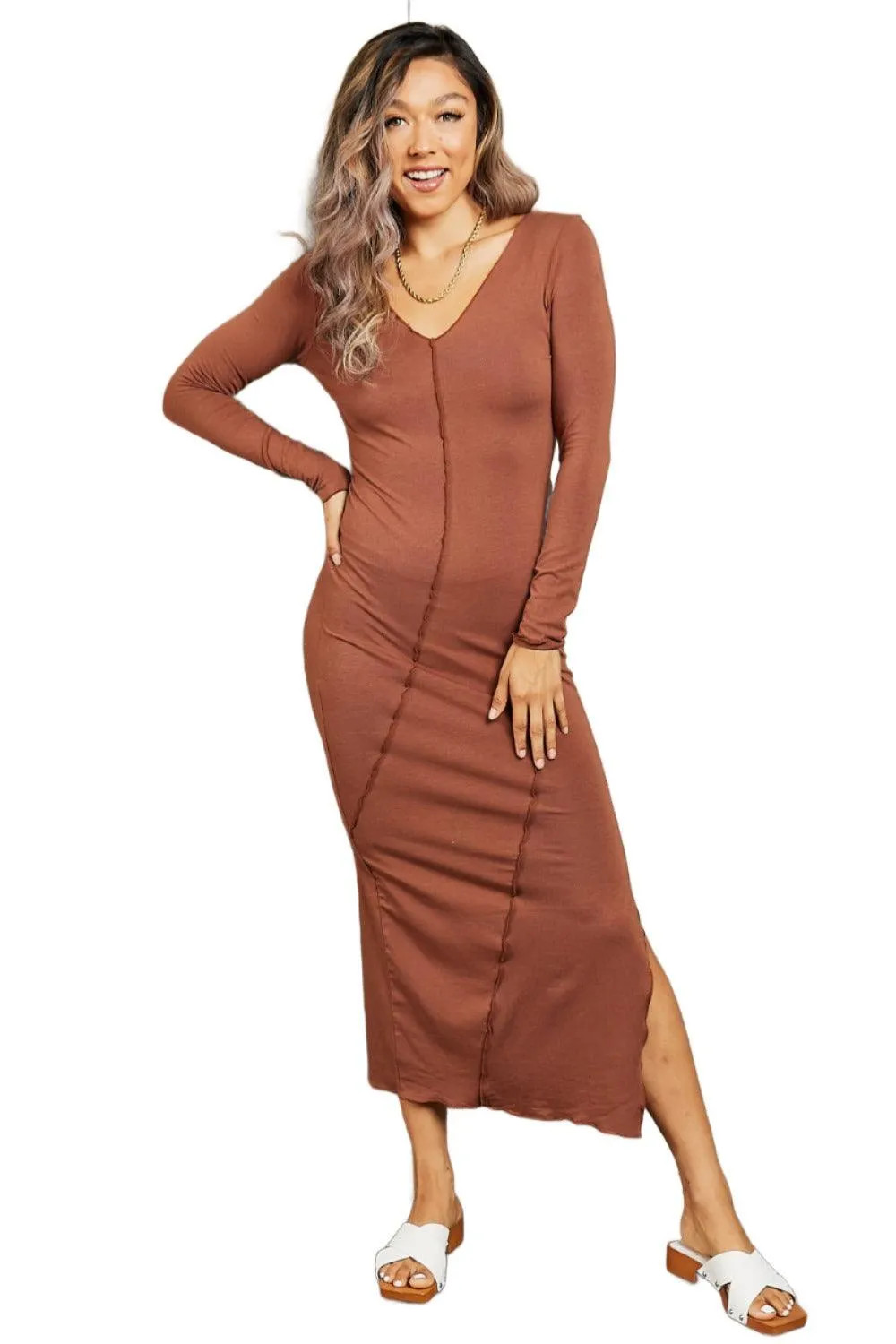 Culture Code For The Night Full Size Bodycon Dress