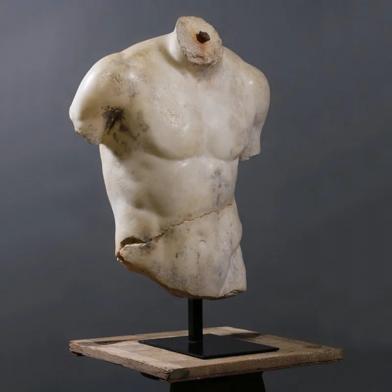 Discophorus Torso Sculpture