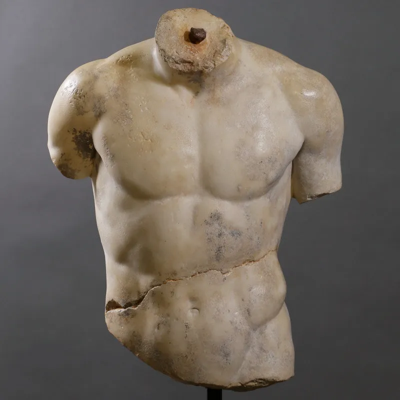 Discophorus Torso Sculpture