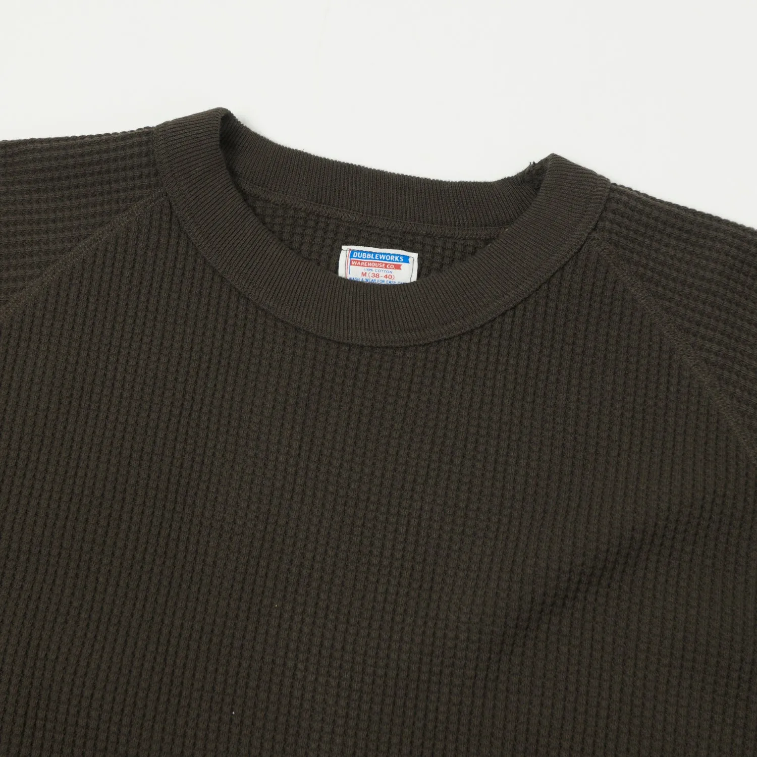 Dubbleworks Heavy Waffle L/S Tee - Sumikuro