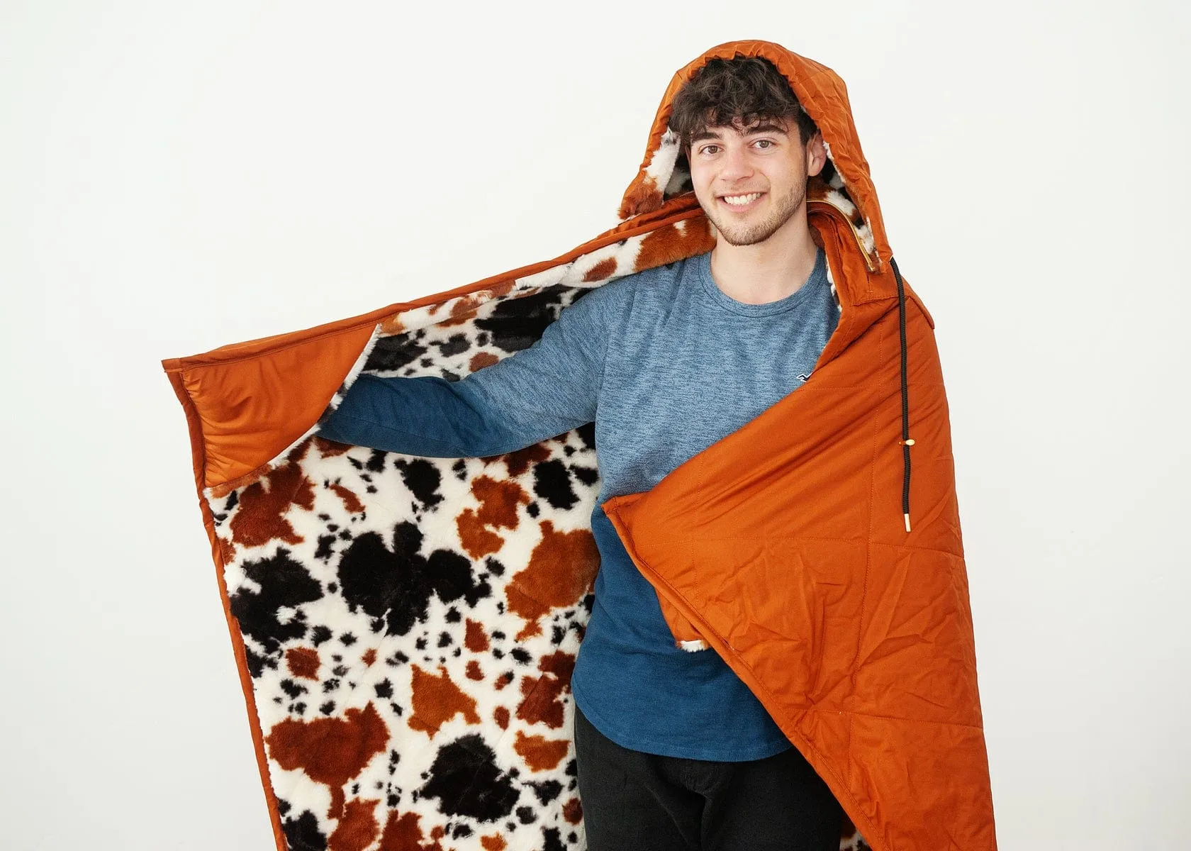 Everywhere Blanket - Brown Cow