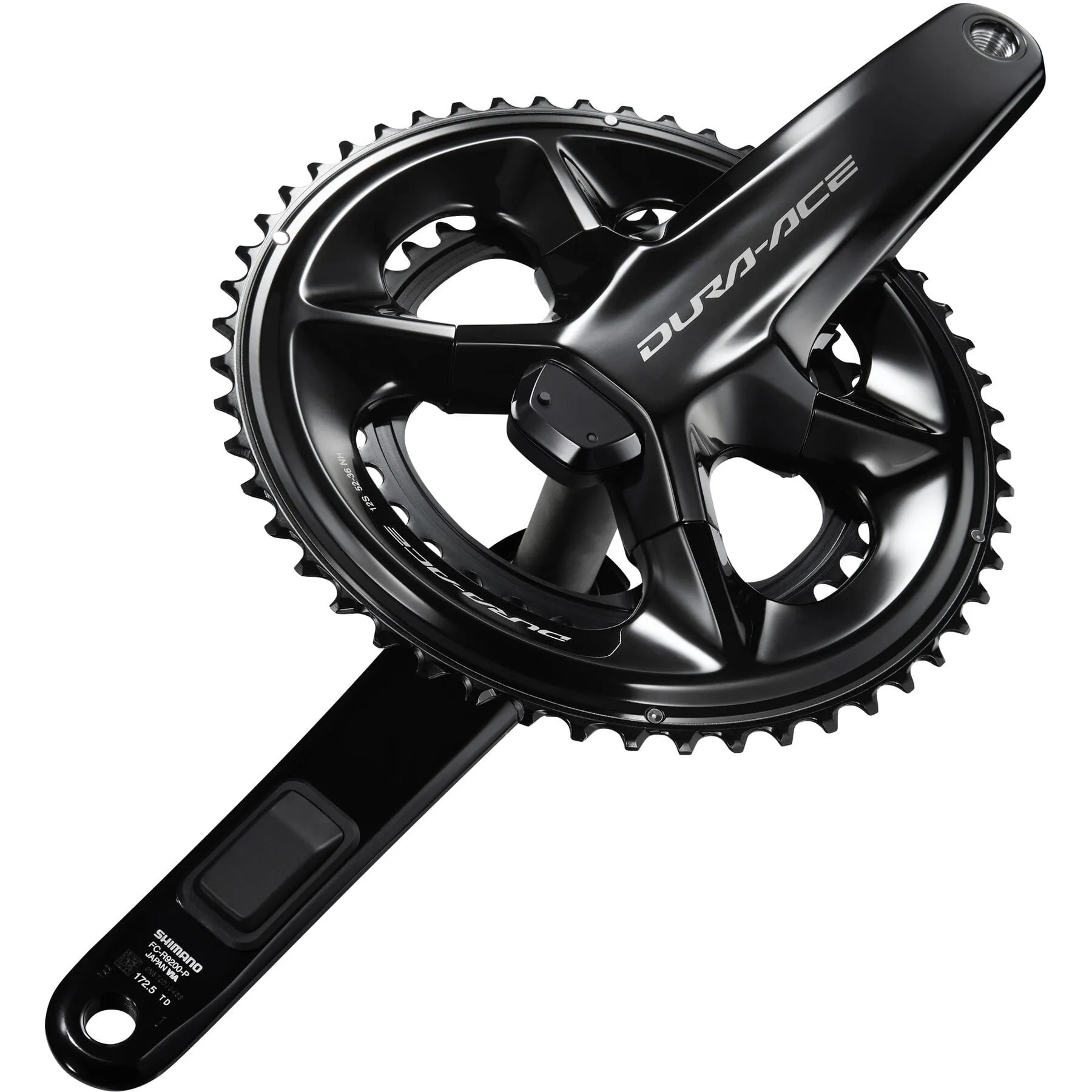 FC-R9200 Dura-Ace 12-speed double Power Meter chainset, 52 / 36T 172.5 mm