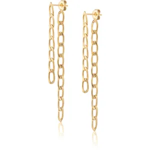 Fígaro Double Chain Earrings