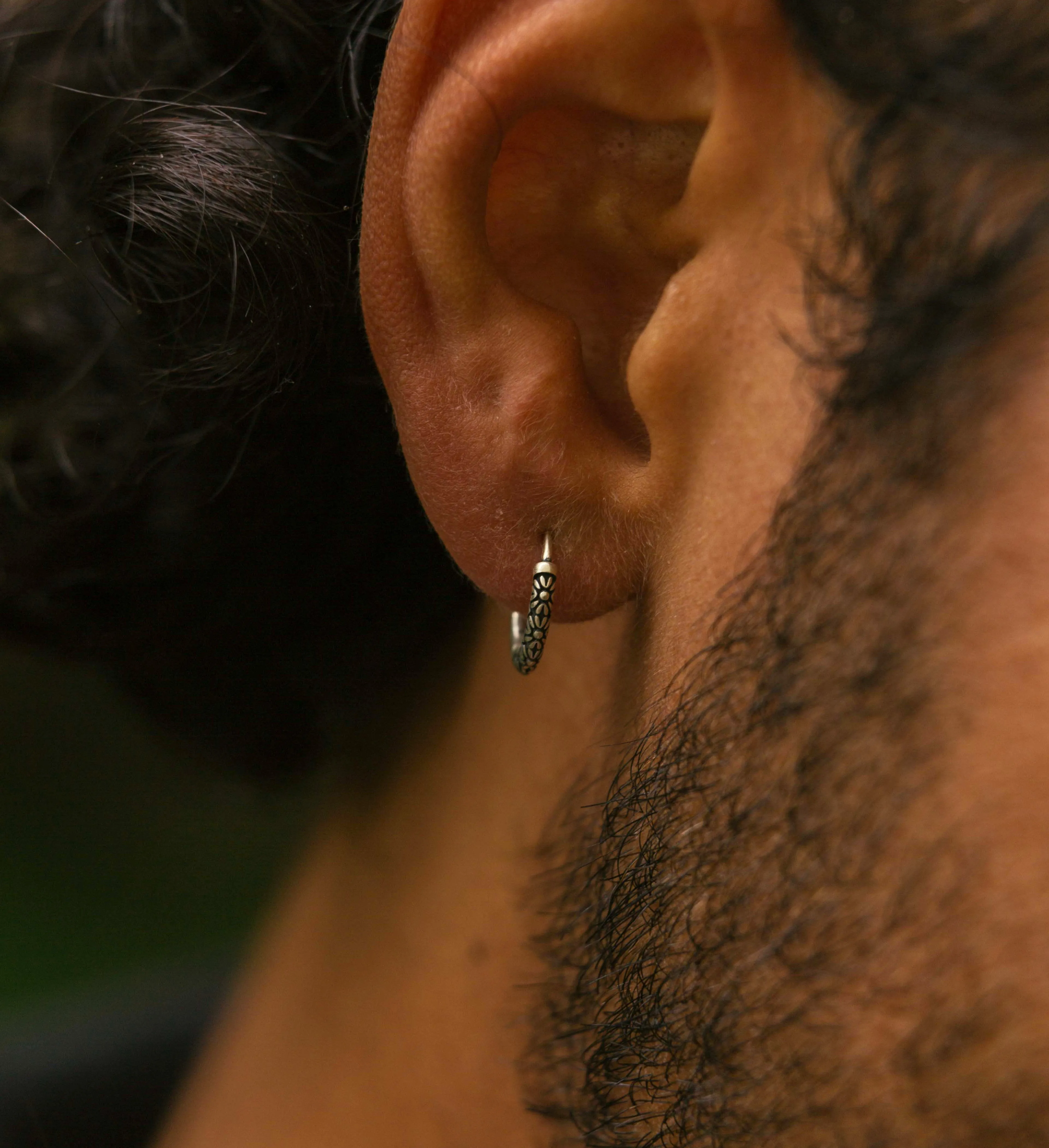 Floral Sterling Silver Earring