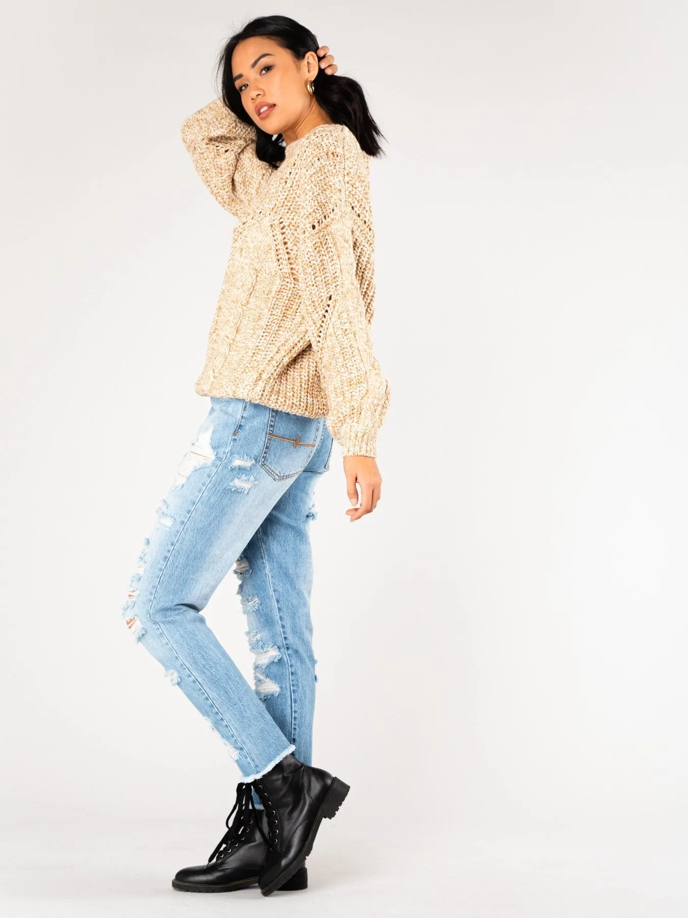 Folktale Chunky Knit - Cornstalk