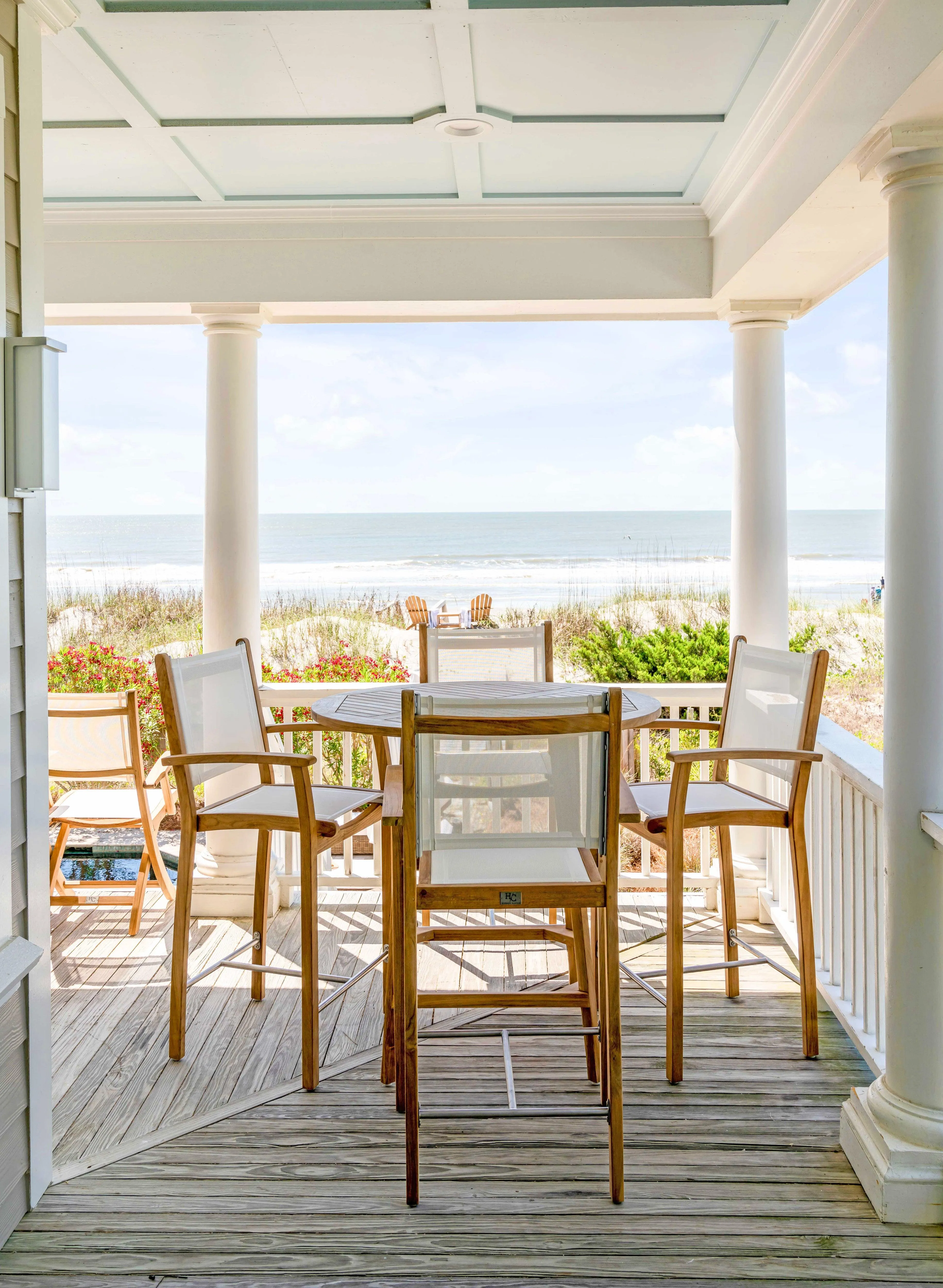 Freeport Outdoor Teak Bar Chair