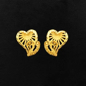 Golden Stud earring PGST52-09