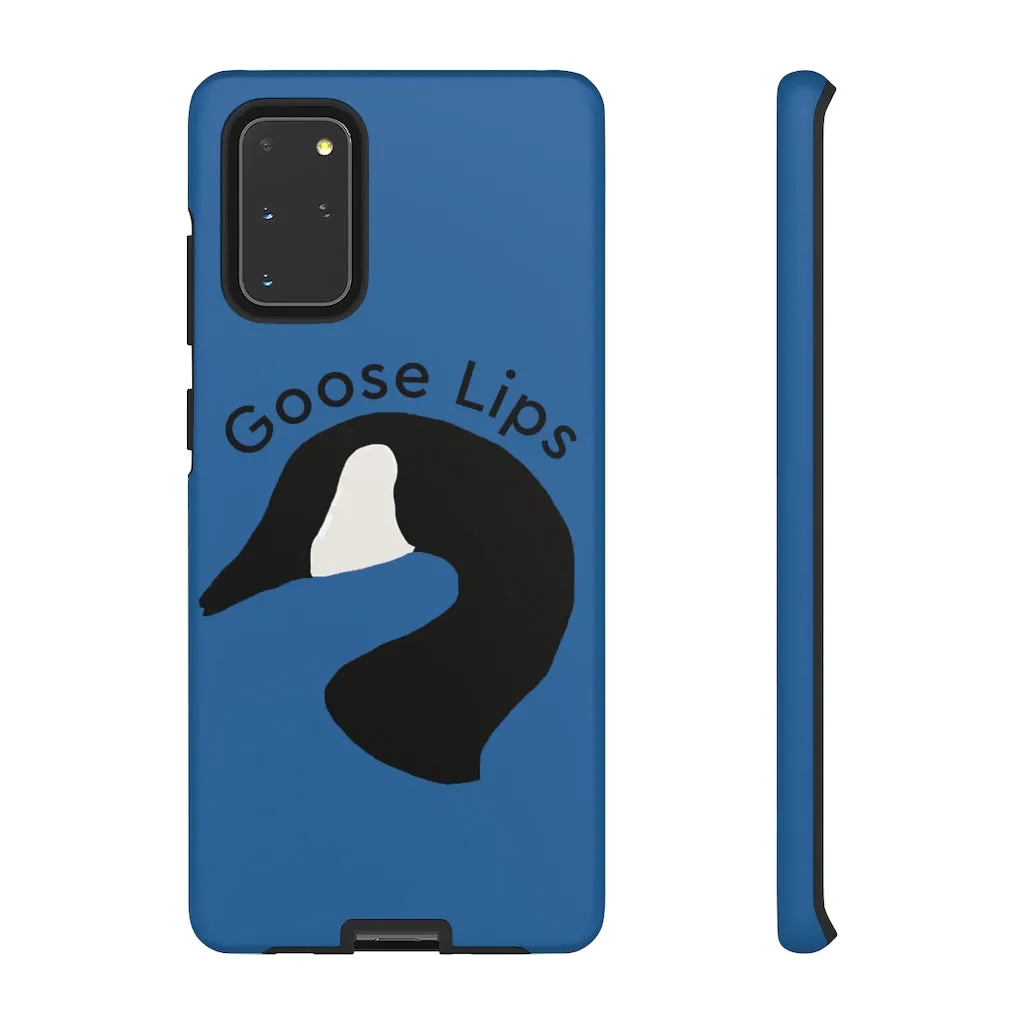 Goose Lips Blue Tough Cases