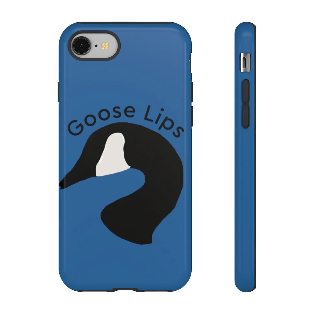 Goose Lips Blue Tough Cases