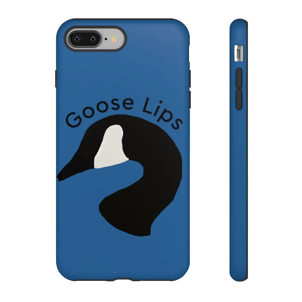 Goose Lips Blue Tough Cases