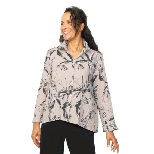 Habitat Pucker Weave Floral Retro Jacket - 23222