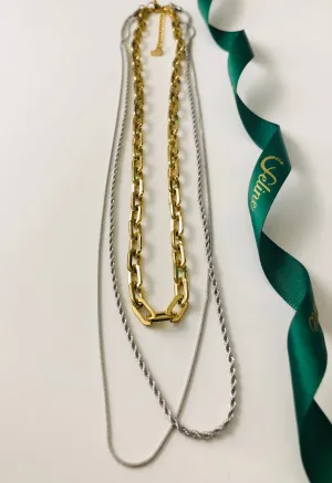 Hamilton handmade Gold Dipped Necklace