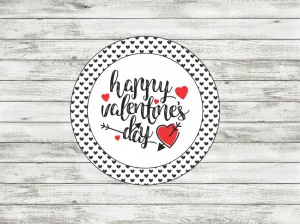 Happy Valentine's Day Door/Wreath Sign