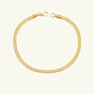 Herringbone Chain Bracelet