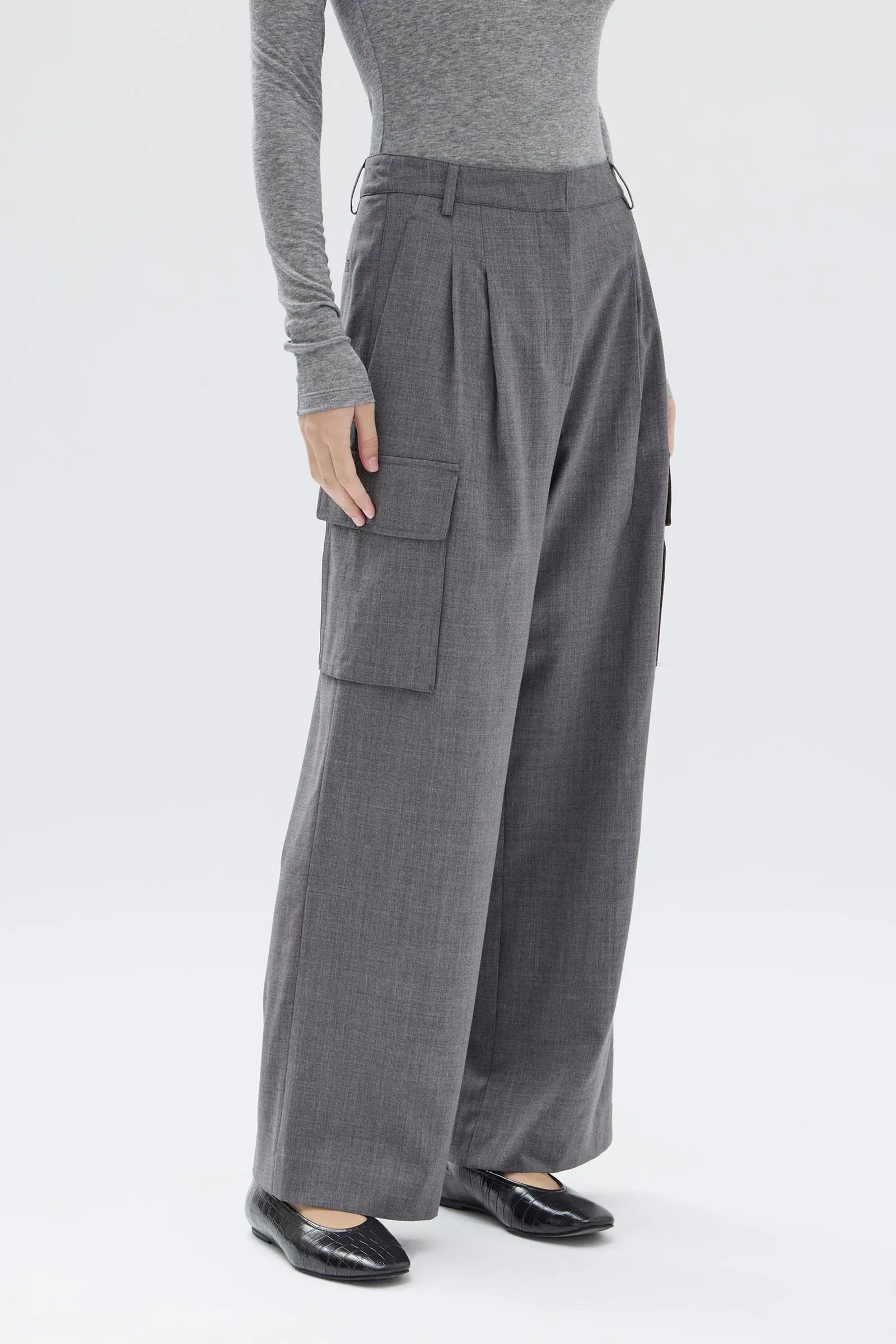 Isara Wool Cargo Pant