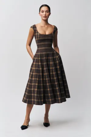 Leila Tartan Dress