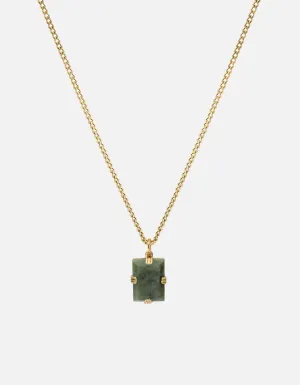 Lennox Jasper Necklace, Gold