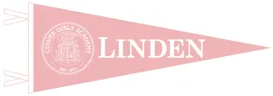 Linden Pennant - 9" x 24"