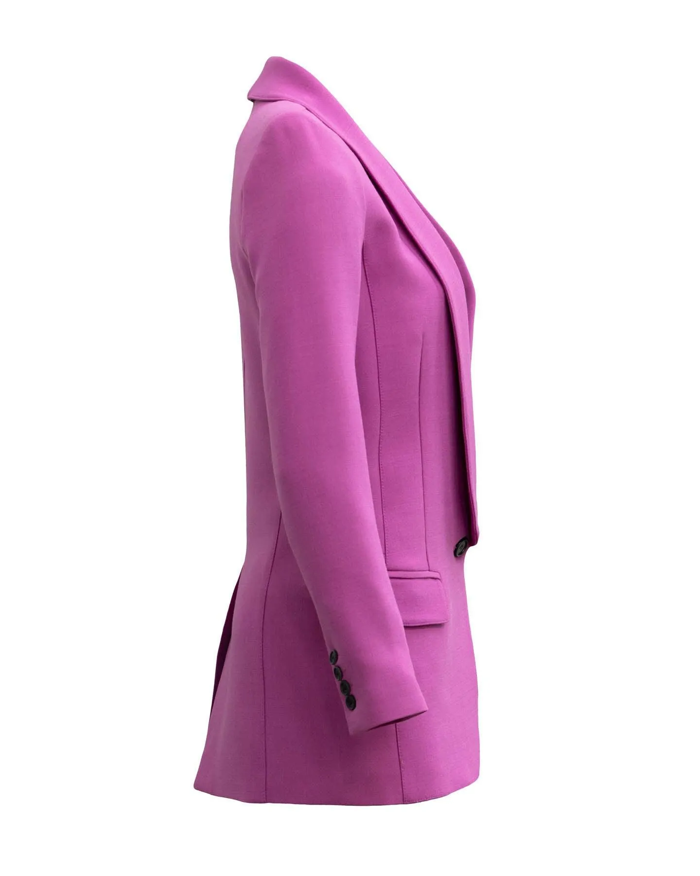 Long Shawl Blazer Violet