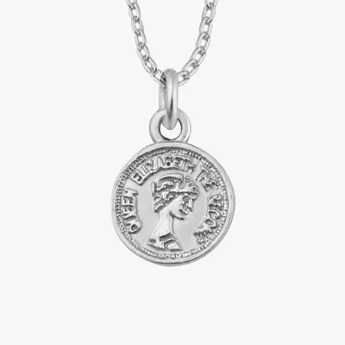 Mini Elizabeth Coin Necklace