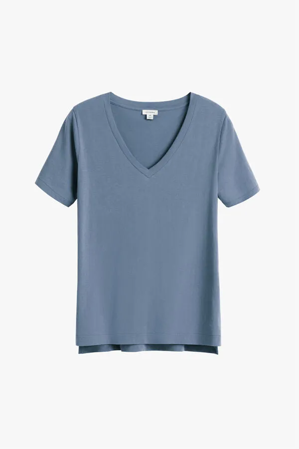 Pima V-Neck Tee