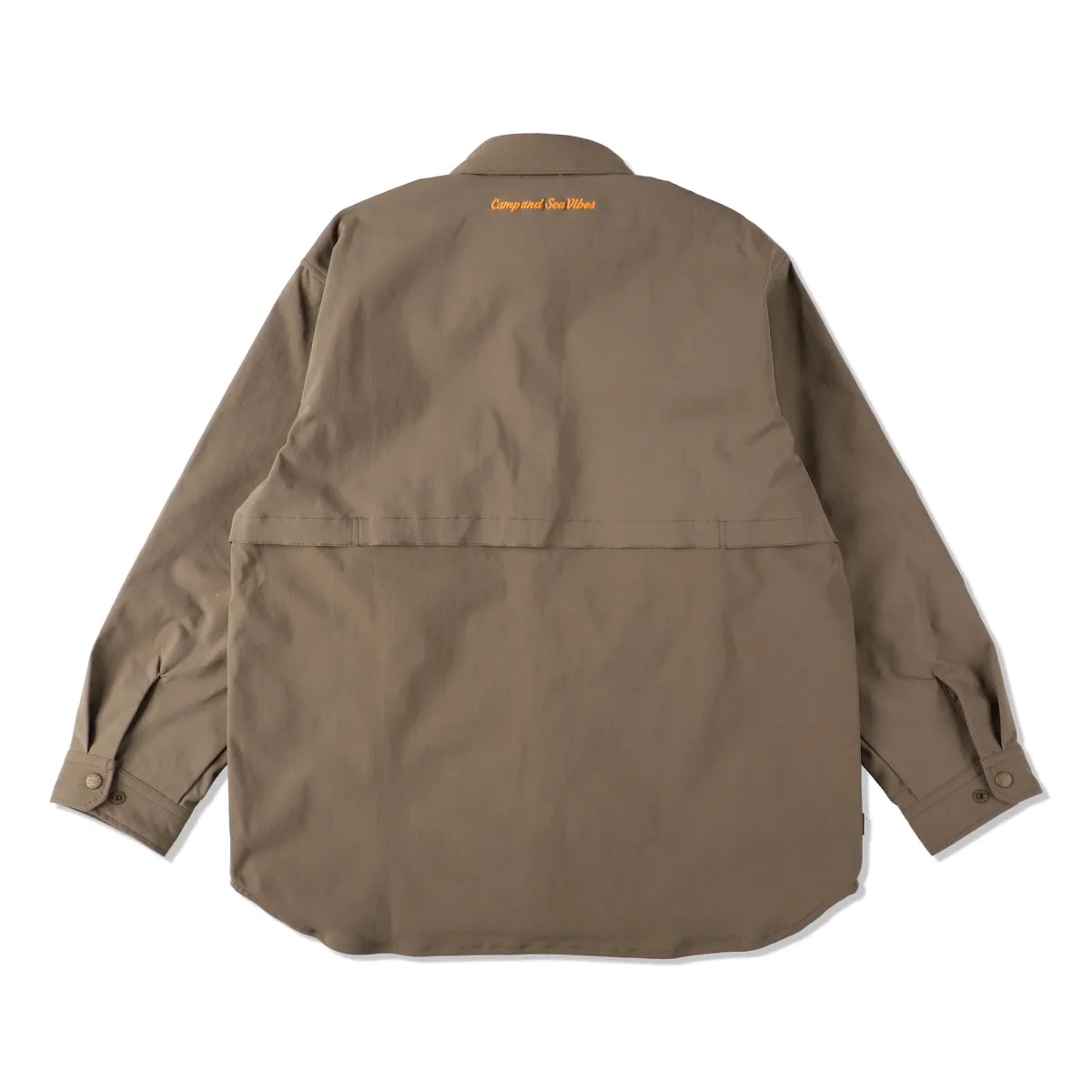 POLeR x WDS FIELD SHIRT JACKET / SEA_BROWN