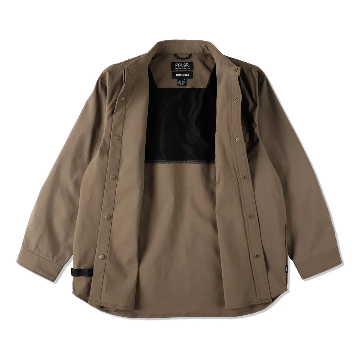 POLeR x WDS FIELD SHIRT JACKET / SEA_BROWN